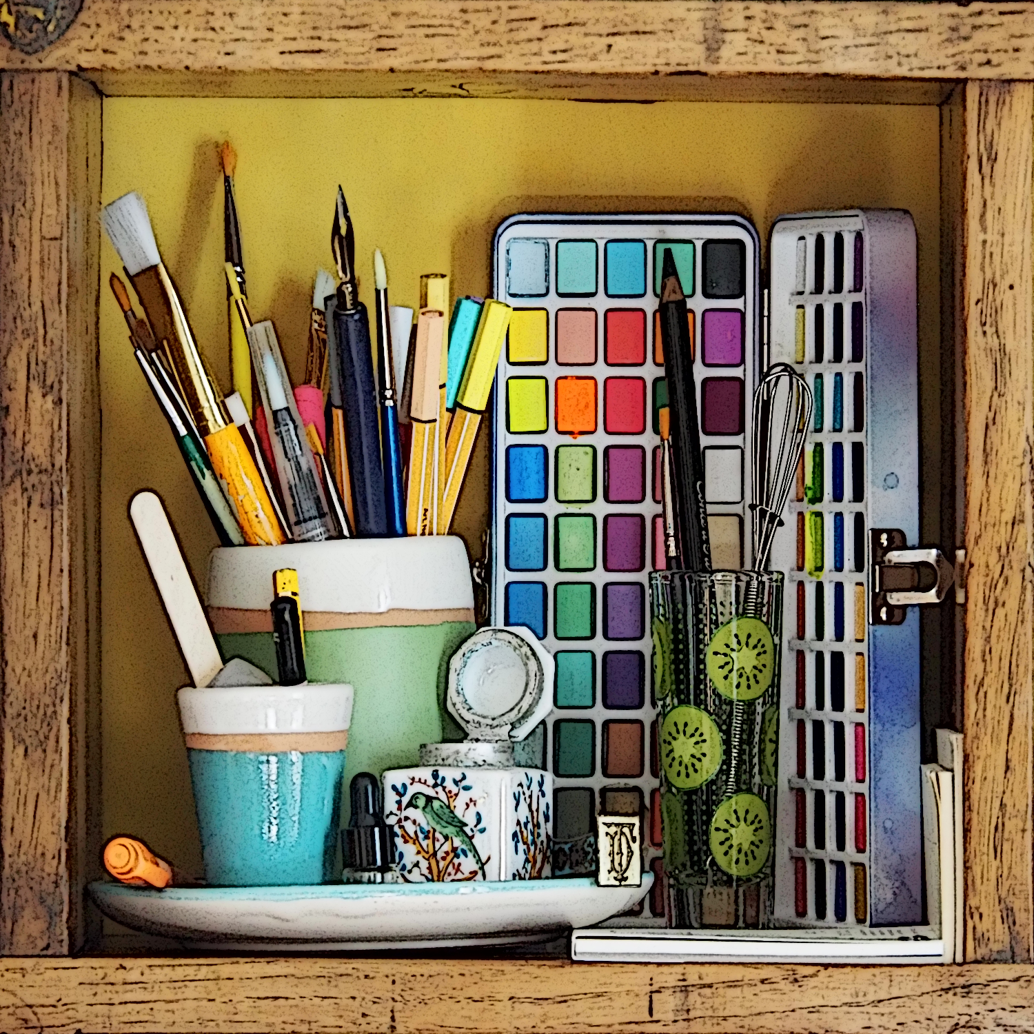 horse, drawing, nature, pen, art, creation